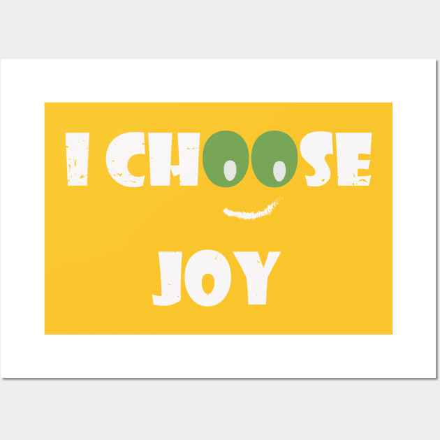 I Choose Joy Wall Art by NAKLANT